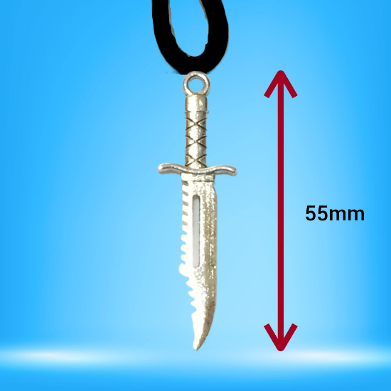 Imagen de Dije de Espada Larga Tipo Vikingo o Medieval o Samurai o Arabe en Collar + de 20 Modelos para Escoger x1-3