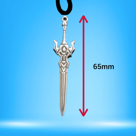 Imagen de Dije de Espada Larga Tipo Vikingo o Medieval o Samurai o Arabe en Collar + de 20 Modelos para Escoger x1-3