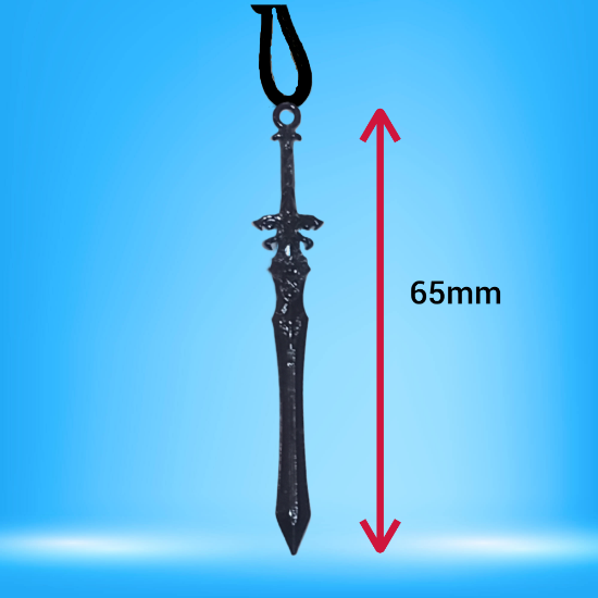 Imagen de Dije de Espada Larga Tipo Vikingo o Medieval o Samurai o Arabe en Collar + de 20 Modelos para Escoger x1-3