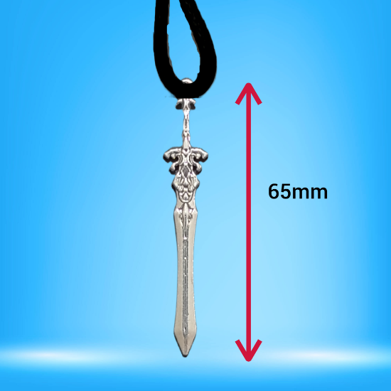 Imagen de Dije de Espada Larga Tipo Vikingo o Medieval o Samurai o Arabe en Collar + de 20 Modelos para Escoger x1-3