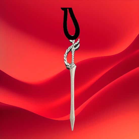 Imagen de Dije de Espada Larga Tipo Vikingo o Medieval o Samurai o Arabe en Collar + de 20 Modelos para Escoger x1-3