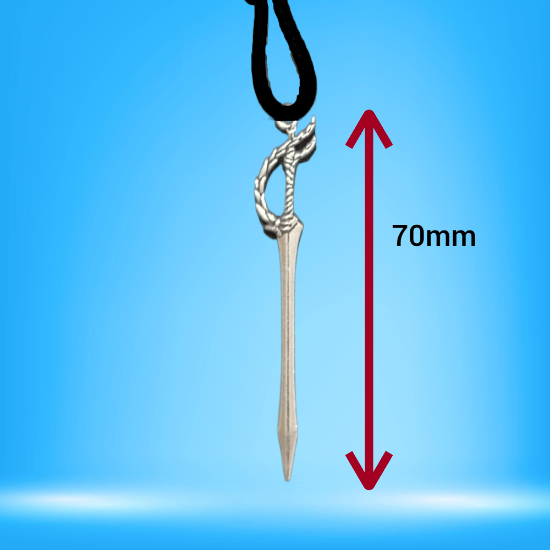 Imagen de Dije de Espada Larga Tipo Vikingo o Medieval o Samurai o Arabe en Collar + de 20 Modelos para Escoger x1-3