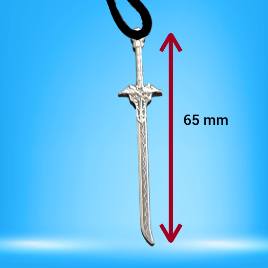 Imagen de Dije de Espada Larga Tipo Vikingo o Medieval o Samurai o Arabe en Collar + de 20 Modelos para Escoger x1-3