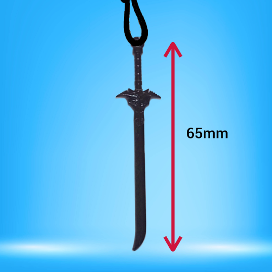 Imagen de Dije de Espada Larga Tipo Vikingo o Medieval o Samurai o Arabe en Collar + de 20 Modelos para Escoger x1-3
