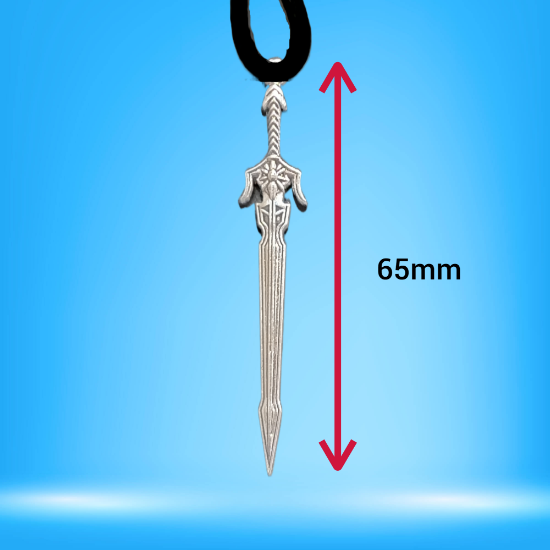 Imagen de Dije de Espada Larga Tipo Vikingo o Medieval o Samurai o Arabe en Collar + de 20 Modelos para Escoger x1-3