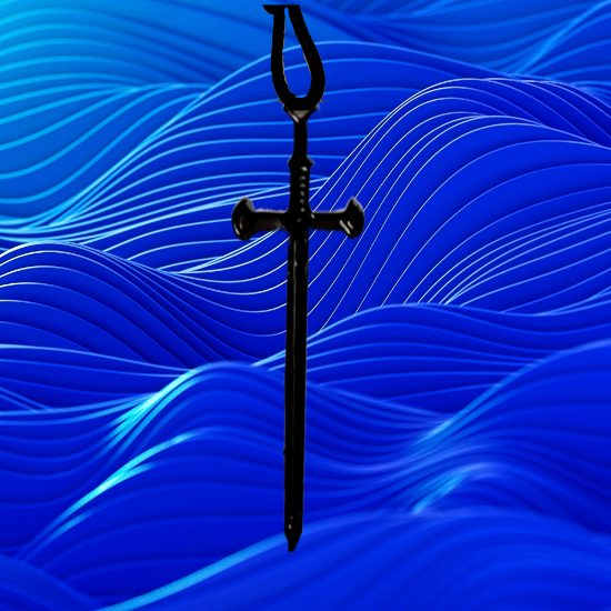 Imagen de Dije de Espada Larga Tipo Vikingo o Medieval o Samurai o Arabe en Collar + de 20 Modelos para Escoger x1-3