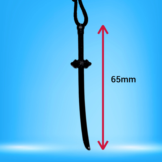 Imagen de Dije de Espada Larga Tipo Vikingo o Medieval o Samurai o Arabe en Collar + de 20 Modelos para Escoger x1-3