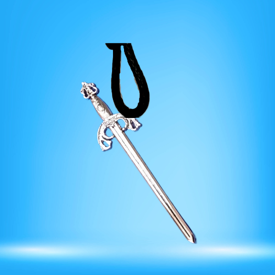 Imagen de Dije Espada EXTRA LARGA (8-10 cms) Tipo Vikingo o Medieval o Samurai En Collar o Llavero + de 6 Modelos para Escoger x1-3