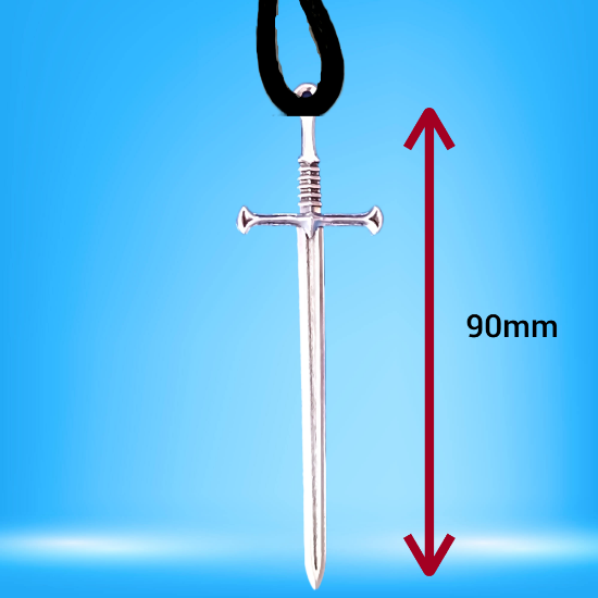 Imagen de Dije Espada EXTRA LARGA (8-10 cms) Tipo Vikingo o Medieval o Samurai En Collar o Llavero + de 6 Modelos para Escoger x1-3