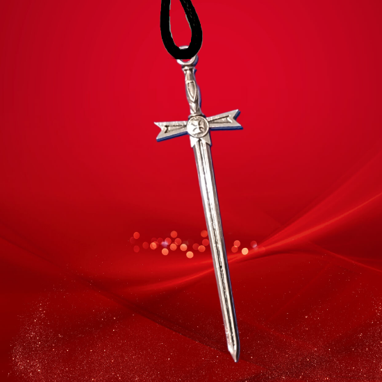 Imagen de Dije Espada EXTRA LARGA (8-10 cms) Tipo Vikingo o Medieval o Samurai En Collar o Llavero + de 6 Modelos para Escoger x1-3