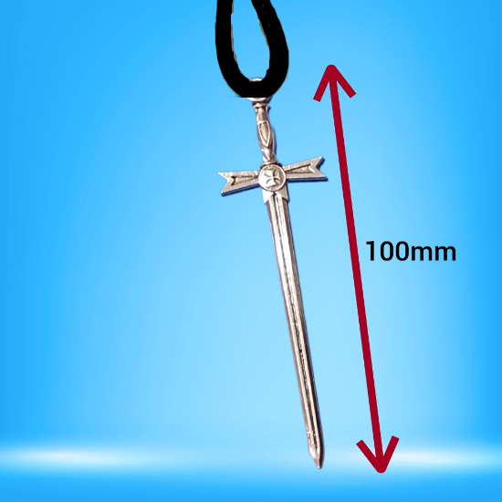 Imagen de Dije Espada EXTRA LARGA (8-10 cms) Tipo Vikingo o Medieval o Samurai En Collar o Llavero + de 6 Modelos para Escoger x1-3
