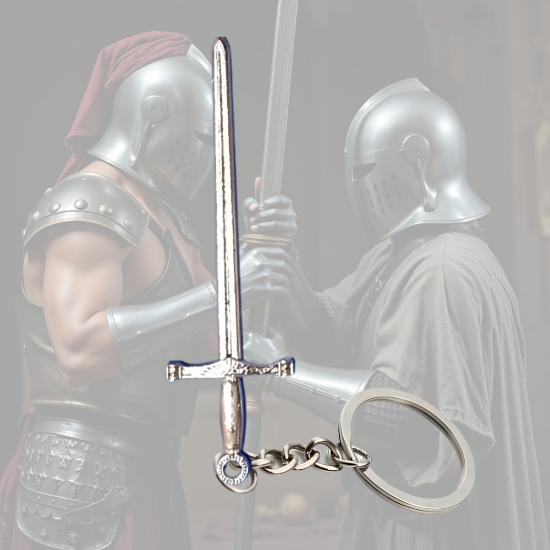 Imagen de Dije Espada EXTRA LARGA (8-10 cms) Tipo Vikingo o Medieval o Samurai En Collar o Llavero + de 6 Modelos para Escoger x1-3