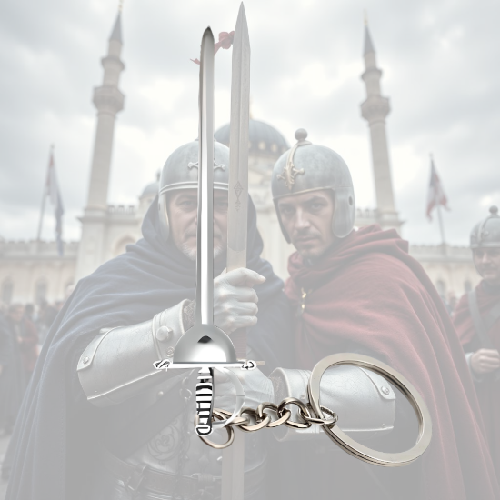 Imagen de Dije Espada EXTRA LARGA (8-10 cms) Tipo Vikingo o Medieval o Samurai En Collar o Llavero + de 6 Modelos para Escoger x1-3