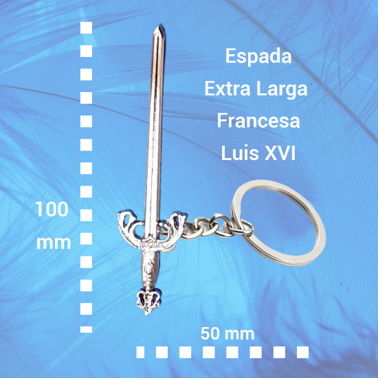 Imagen de Dije Espada EXTRA LARGA (8-10 cms) Tipo Vikingo o Medieval o Samurai En Collar o Llavero + de 6 Modelos para Escoger x1-3