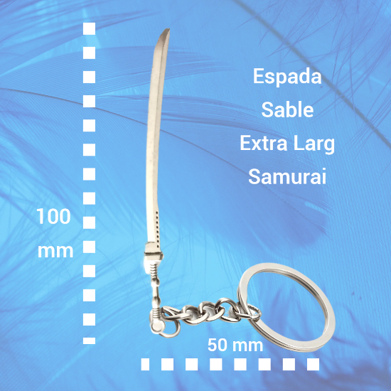 Imagen de Dije Espada EXTRA LARGA (8-10 cms) Tipo Vikingo o Medieval o Samurai En Collar o Llavero + de 6 Modelos para Escoger x1-3