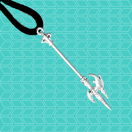 Imagen de Dije Lanza o Hacha o Flecha Larga  (5.5 cm a  8cm) en Collar o Llavero+ 20 Modelos para Escoger x1-3