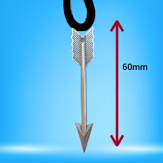 Imagen de Dije Lanza o Hacha o Flecha Larga  (5.5 cm a  8cm) en Collar o Llavero+ 20 Modelos para Escoger x1-3