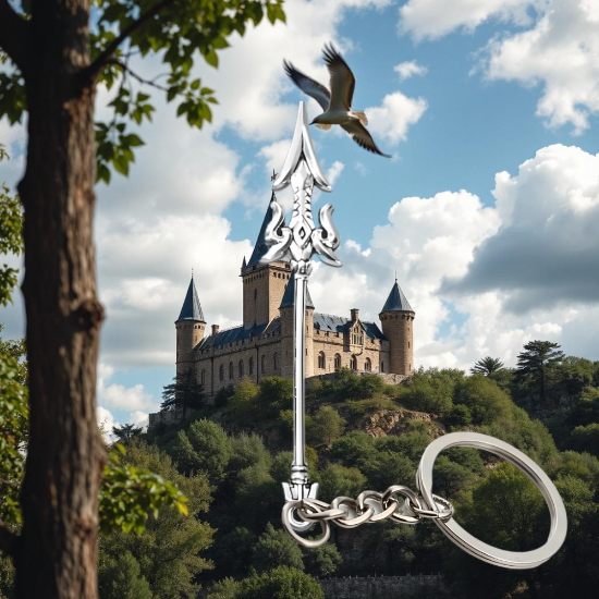 Imagen de Dije Lanza o Hacha o Flecha Larga  (5.5 cm a  8cm) en Collar o Llavero+ 20 Modelos para Escoger x1-3