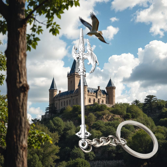 Imagen de Dije Lanza o Hacha o Flecha Larga  (5.5 cm a  8cm) en Collar o Llavero+ 20 Modelos para Escoger x1-3