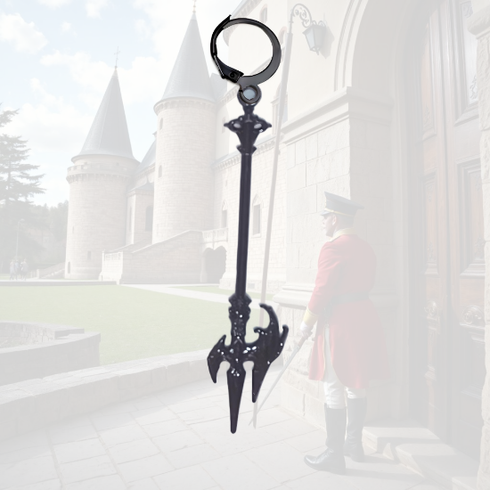 Imagen de 1 dije Espada o Lanza o Hacha o Flecha Larga en Arracadita Negra+ de 10 Modelos y Color para Escoger  x1-4