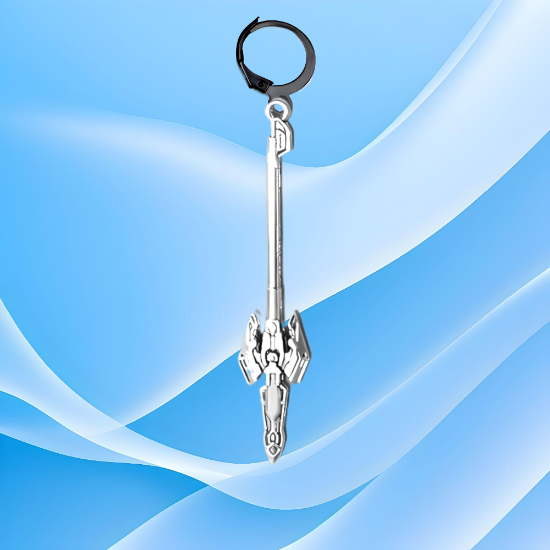 Imagen de 1 dije Espada o Lanza o Hacha o Flecha Larga en Arracadita Negra+ de 10 Modelos y Color para Escoger  x1-4