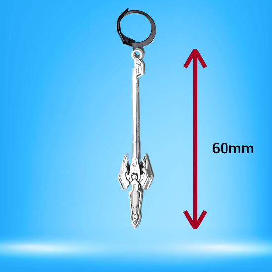 Imagen de 1 dije Espada o Lanza o Hacha o Flecha Larga en Arracadita Negra+ de 10 Modelos y Color para Escoger  x1-4