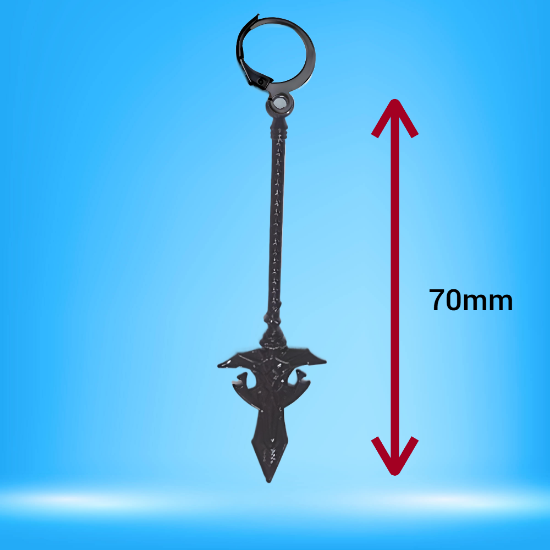 Imagen de 1 dije Espada o Lanza o Hacha o Flecha Larga en Arracadita Negra+ de 10 Modelos y Color para Escoger  x1-4