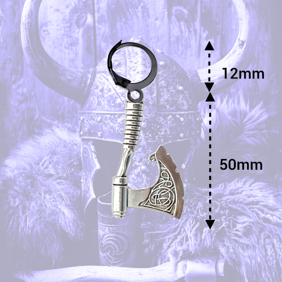 Imagen de 1 dije Espada o Lanza o Hacha o Flecha Larga en Arracadita Negra+ de 10 Modelos y Color para Escoger  x1-4