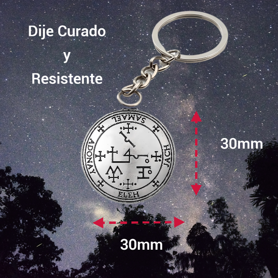 Imagen de 1 Llavero con 1 Dije Curado Intensionado de 1 Arcangel (Miguel o Gabriel o  Rafael, Etc.) 30x30mm en Alas de Angel 80x60 mm   Poderosisimo Talisman Protector En Collar + 9 ARCANGELES para Escoger X1-5