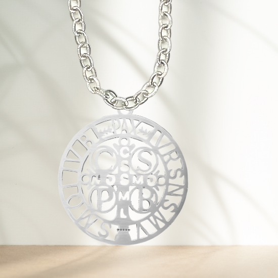 Imagen de Poderoso Talisman Amuleto de Protección Cruz de San Benito Brazalete o Dije o Anillo - x1-6