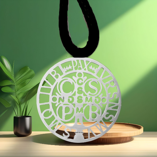 Imagen de Poderoso Talisman Amuleto de Protección Cruz de San Benito Brazalete o Dije o Anillo - x1-6