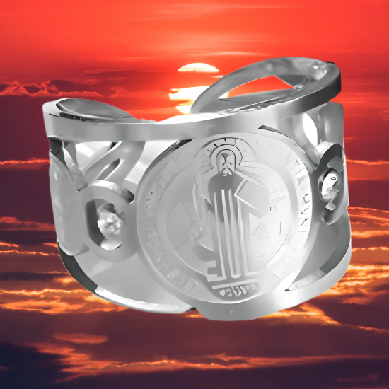 Imagen de Poderoso Talisman Amuleto de Protección Cruz de San Benito Brazalete o Dije o Anillo - x1-6