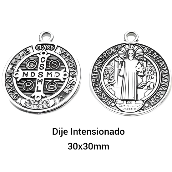 Imagen de Poderoso Talisman Amuleto de Protección INTENSIONADO de San Benito Collar o Llavero o Espanta Espiritus En Alas de Angel +4 Modelos A Escoger x1-6