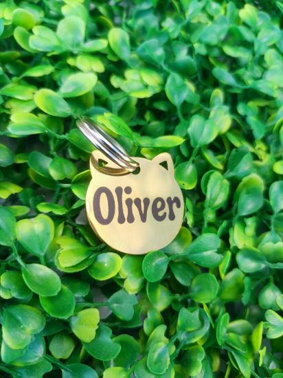 Imagen de PLACA DE IDENTIFICACION DE ACERO INOXIDABLE