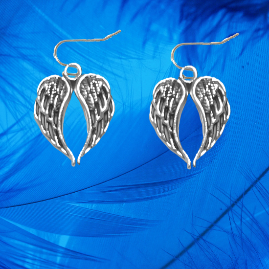 Imagen de Hermosas Alas de angel en 1 Par de Aretes+ de 10 Modelos para Escoger x1-7