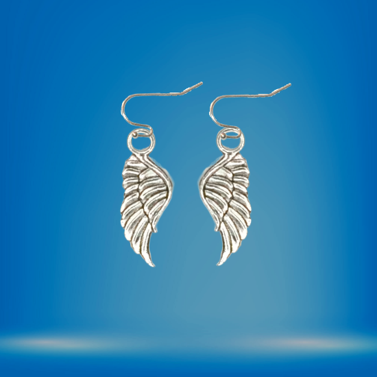 Imagen de Hermosas Alas de angel en 1 Par de Aretes+ de 10 Modelos para Escoger x1-7