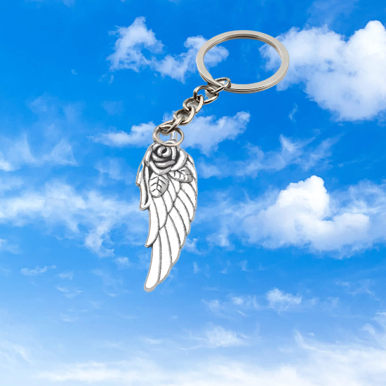 Imagen de 1 Llavero con 1 Dije de Alas de Angel + de 10 Modelos para Escoger  x1-7