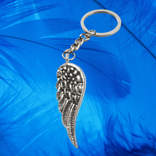 Imagen de 1 Llavero con 1 Dije de Alas de Angel + de 10 Modelos para Escoger  x1-7