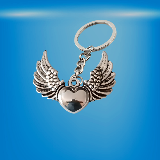 Imagen de 1 Llavero con 1 Dije de Alas de Angel + de 10 Modelos para Escoger  x1-7