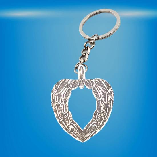 Imagen de 1 Llavero con 1 Dije de Alas de Angel + de 10 Modelos para Escoger  x1-7