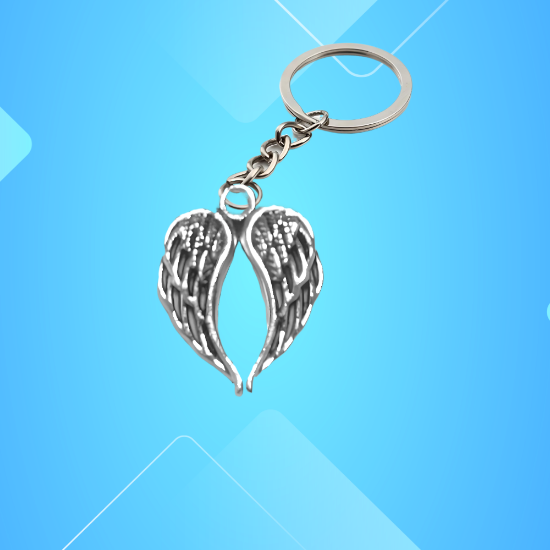 Imagen de 1 Llavero con 1 Dije de Alas de Angel + de 10 Modelos para Escoger  x1-7