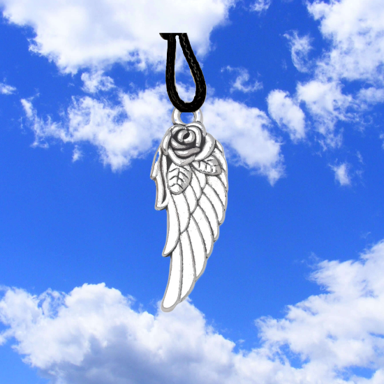Imagen de 1 Collar con 1 Dije de Alas de Angel + de 10 Modelos para Escoger x1-7
