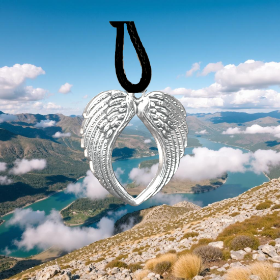 Imagen de 1 Collar con 1 Dije de Alas de Angel + de 10 Modelos para Escoger x1-7