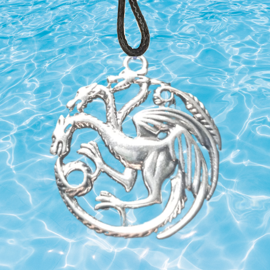 Imagen de 1 Collar con 1 Dije de Dragon Vikingo + de 3 Modelos para Escoger x1-10