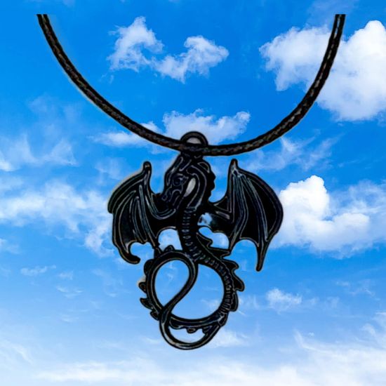 Imagen de 1 Collar con 1 Dije de Dragon Vikingo + de 3 Modelos para Escoger x1-10