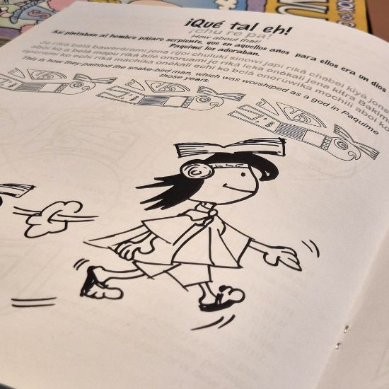 Imagen de Tarahumara libro COLOREA TU HISTORIA