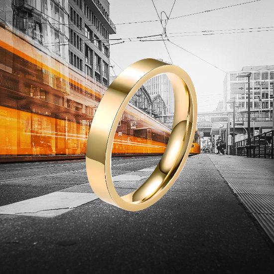 Imagen de 1 Anillo 4mm Unisex o para Pareja Acero Tungsteno Inoxidable A Escoger 4 Colores en 7 Tallas ALTISIMA RESISTENCIA - ANTIRAYADURAS Y ELEGANCIA  x1-113