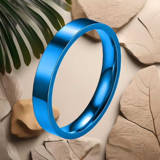 Imagen de 1 Anillo 4mm Unisex o para Pareja Acero Tungsteno Inoxidable A Escoger 4 Colores en 7 Tallas ALTISIMA RESISTENCIA - ANTIRAYADURAS Y ELEGANCIA  x1-113
