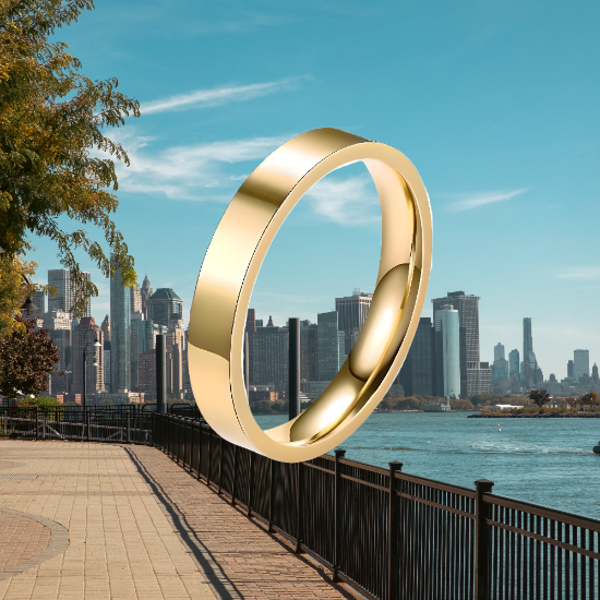 Imagen de 1 Anillo 4mm Unisex o para Pareja Acero Tungsteno Inoxidable A Escoger 4 Colores en 7 Tallas ALTISIMA RESISTENCIA - ANTIRAYADURAS Y ELEGANCIA  x1-113