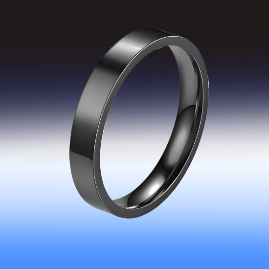 Imagen de 1 Anillo 4mm Unisex o para Pareja Acero Tungsteno Inoxidable A Escoger 4 Colores en 7 Tallas ALTISIMA RESISTENCIA - ANTIRAYADURAS Y ELEGANCIA  x1-113